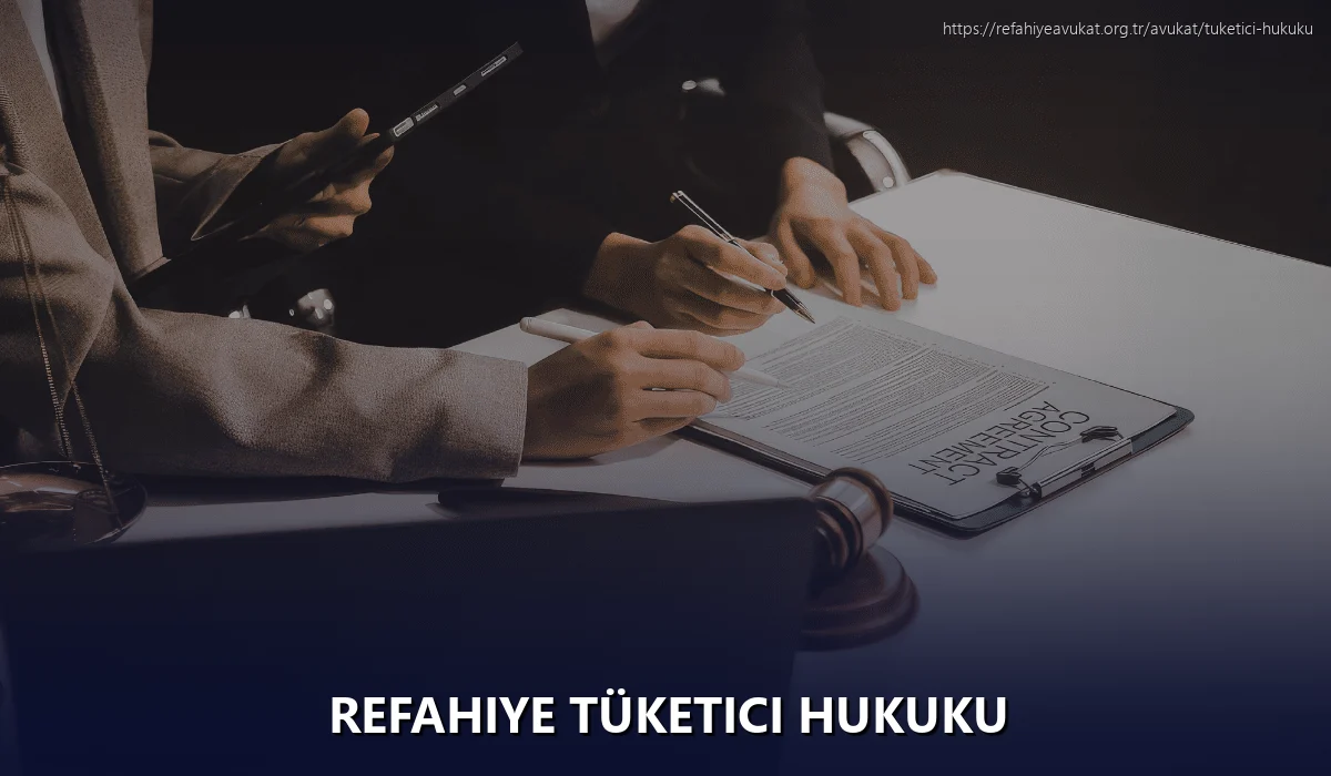 Refahiye Tüketici Hukuku